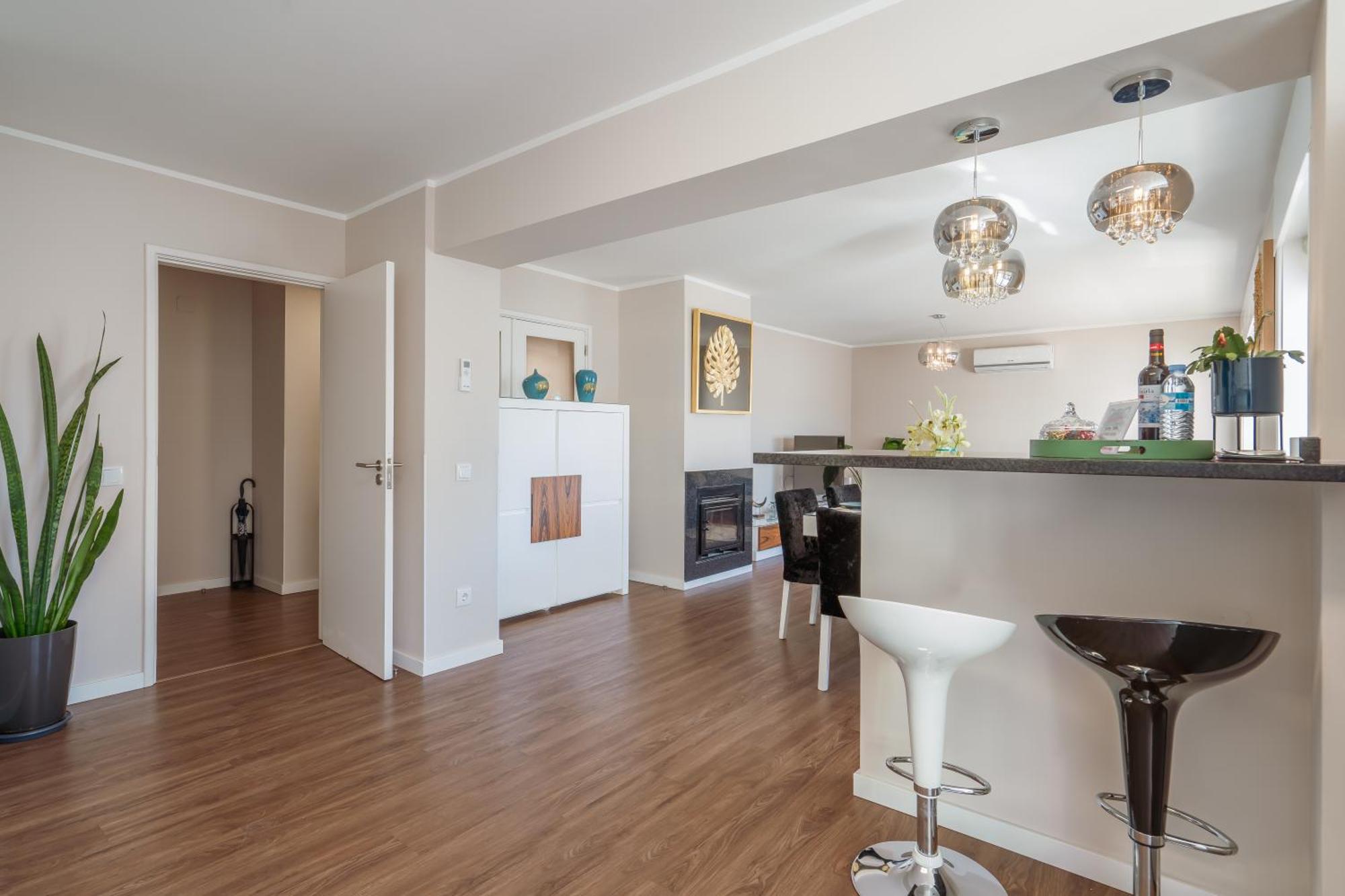 Gaia Terrace Apartamento Qian 2Br Ac L Free Parking ヴィラ・ノヴァ・デ・ガイア エクステリア 写真